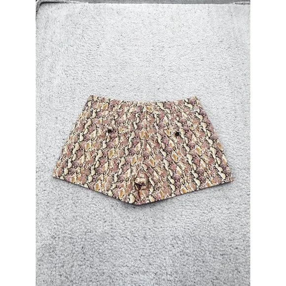 Women's Dear John Reptile Earthy Tone Hampton Short Shorts Size 29 - Picture 9 of 10